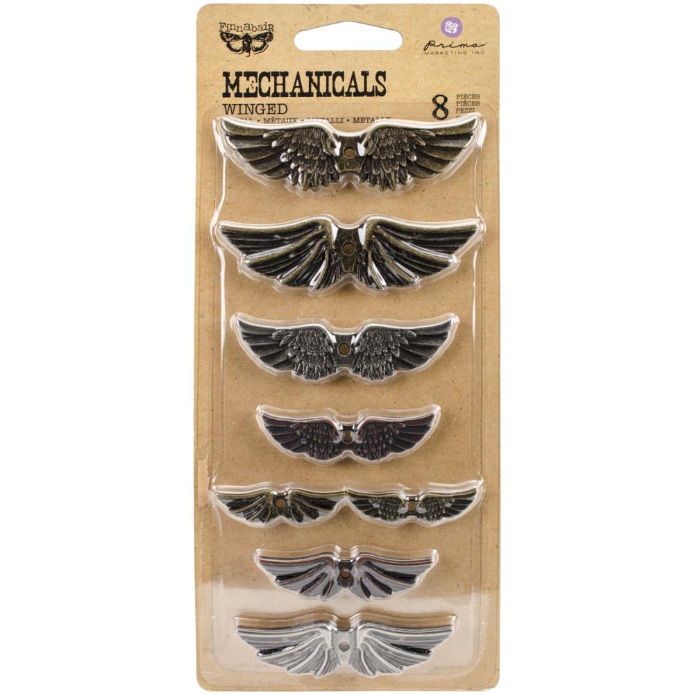 Mechanicals Wing Metal Embellishments - NTS