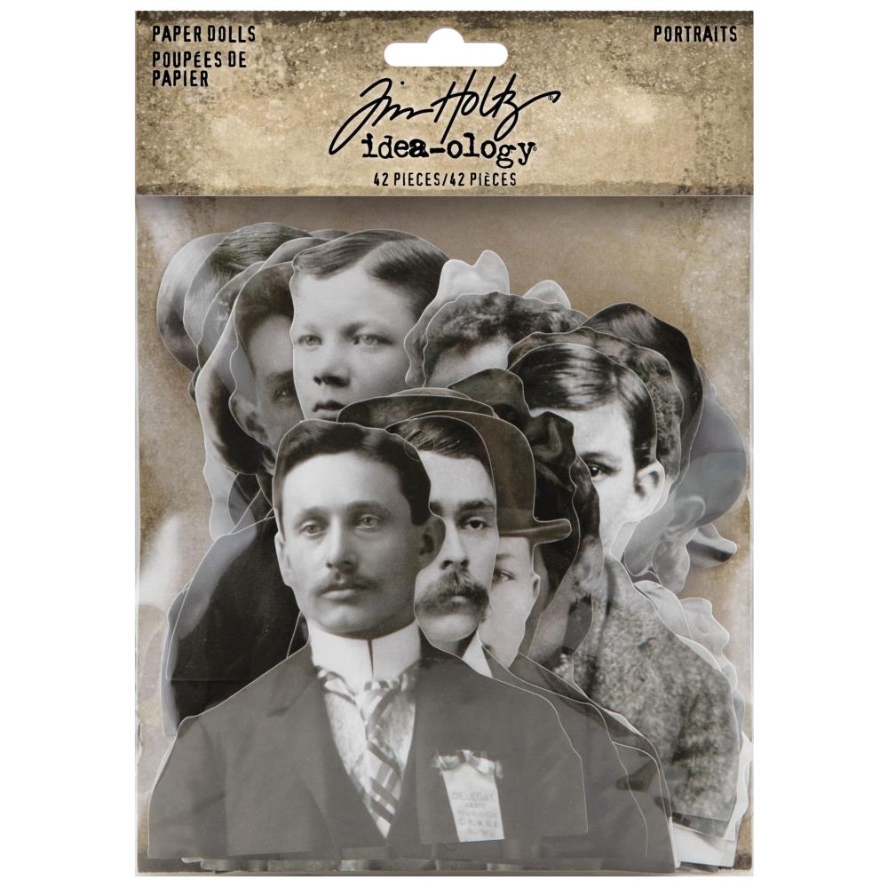 Portrait Paper Doll Die-Cuts by Tim Holtz - NTS