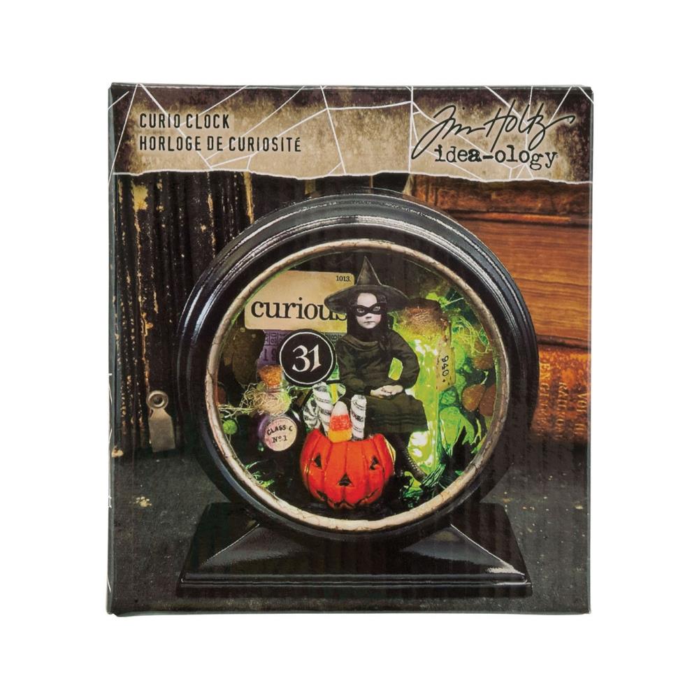 Black Curio Clock by Tim Holtz - NTS