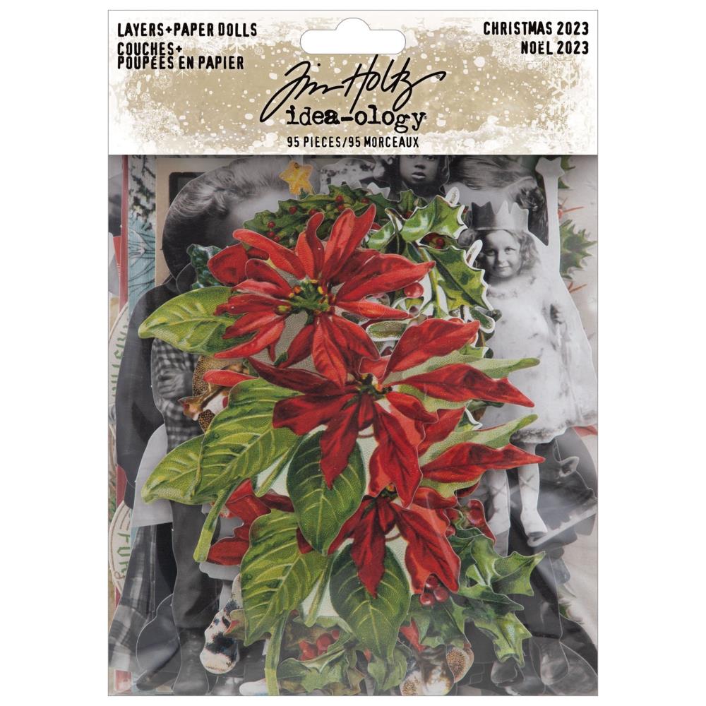 Christmas Layers & Paper Dolls by Tim Holtz - NTS