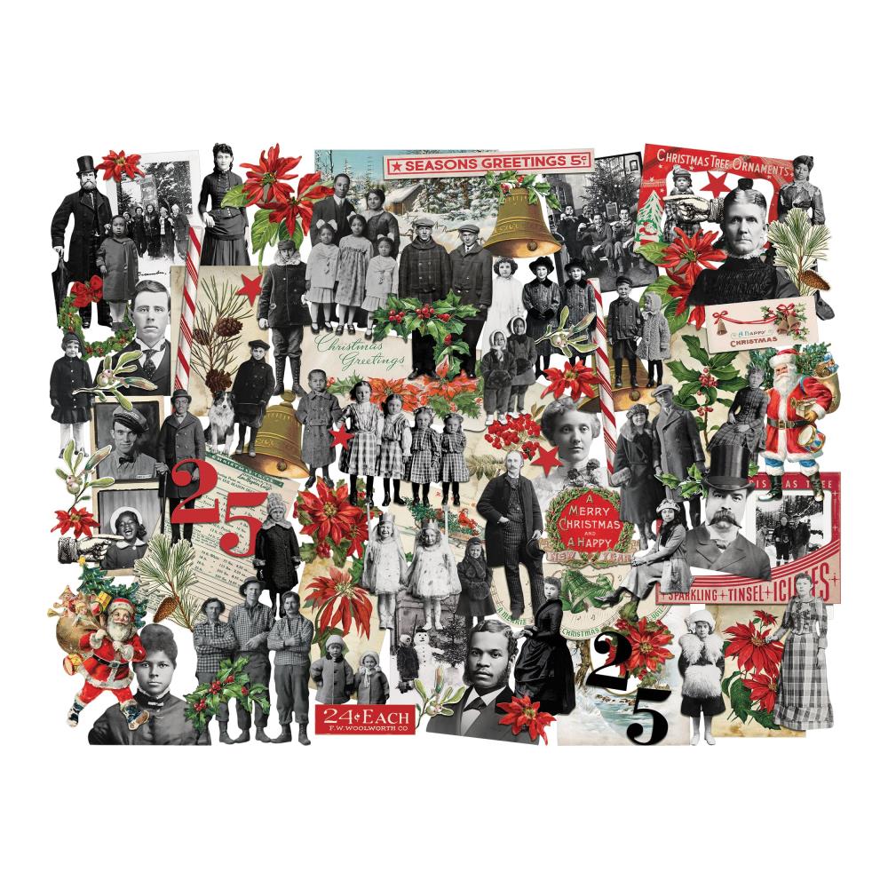 Christmas Layers & Paper Dolls by Tim Holtz - NTS