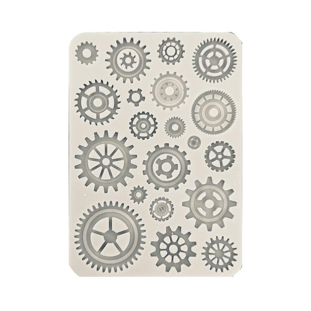 Stamperia Sir Vagabond in Fantasy World Gears Silicone Mould - NTS