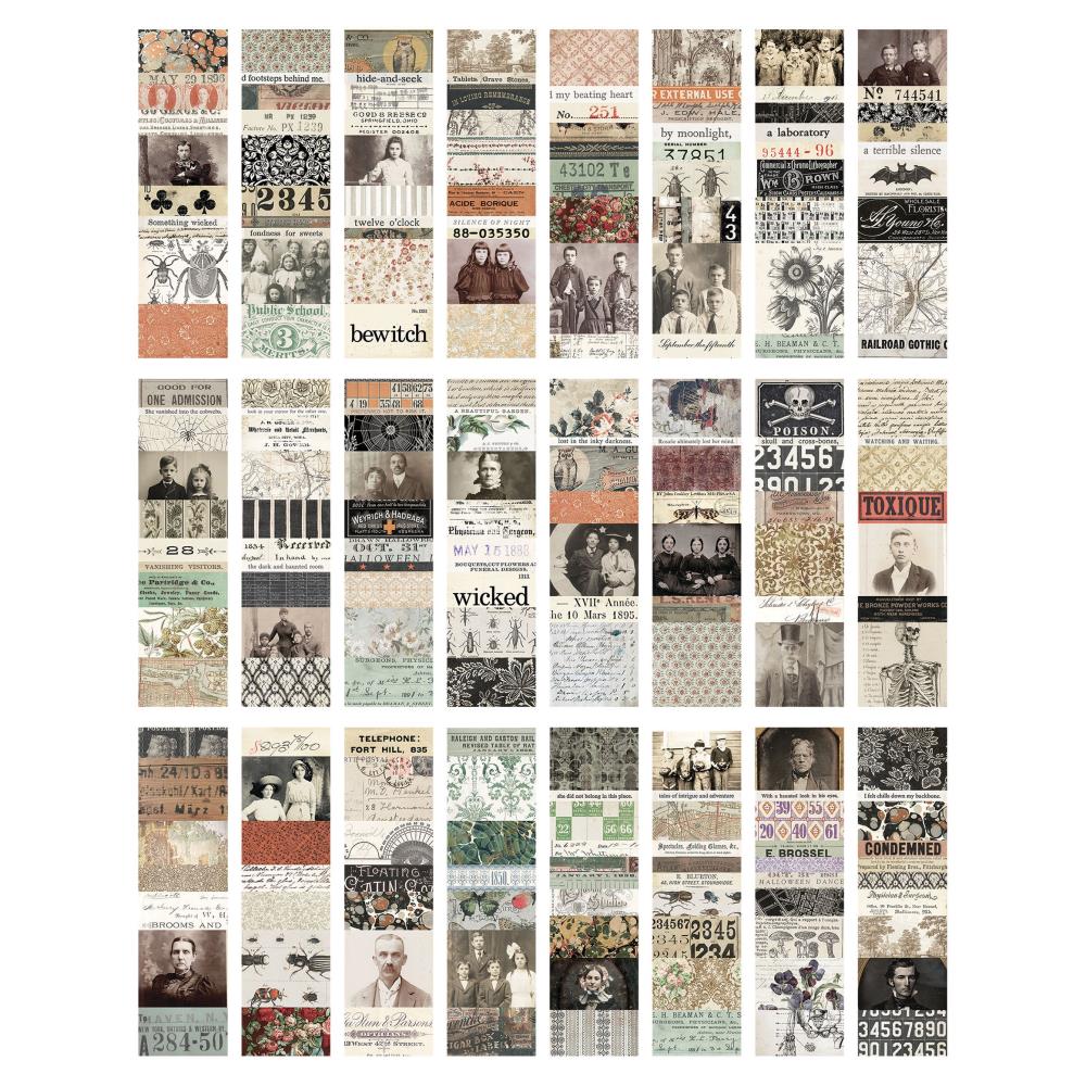 Halloween Large Collage Strips by Tim Holtz - NTS