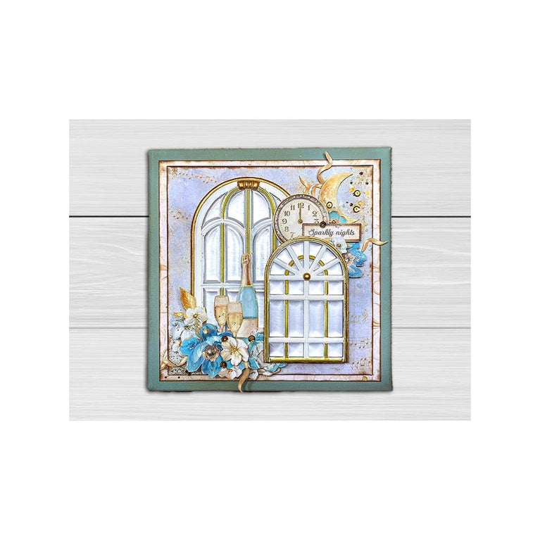 Stamperia Masquerade Windows Silicone Mould - NTS
