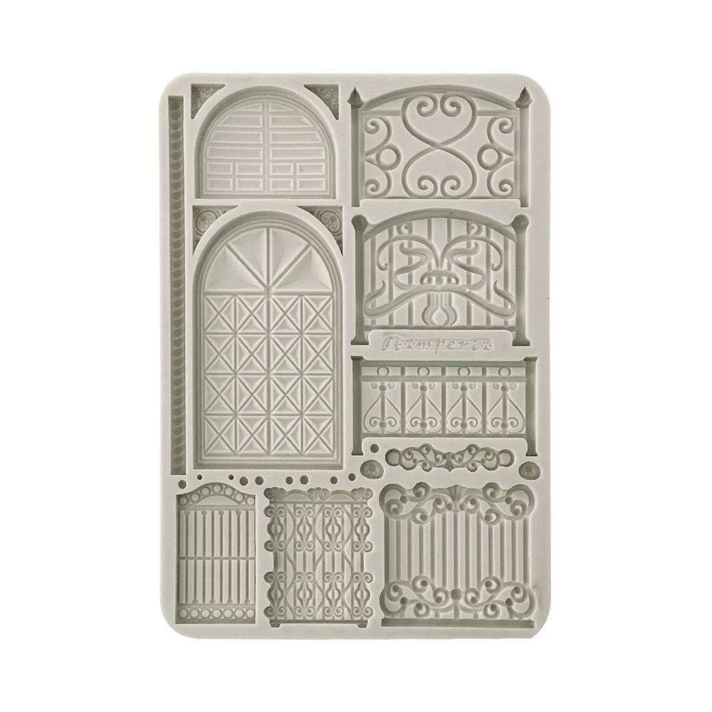 Stamperia Fence & Door Silicone Mould - NTS