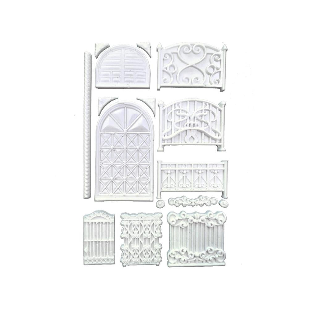 Stamperia Fence & Door Silicone Mould - NTS