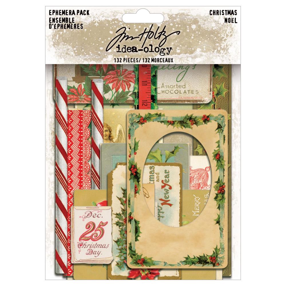 Christmas Ephemera Pack by Tim Holtz - NTS