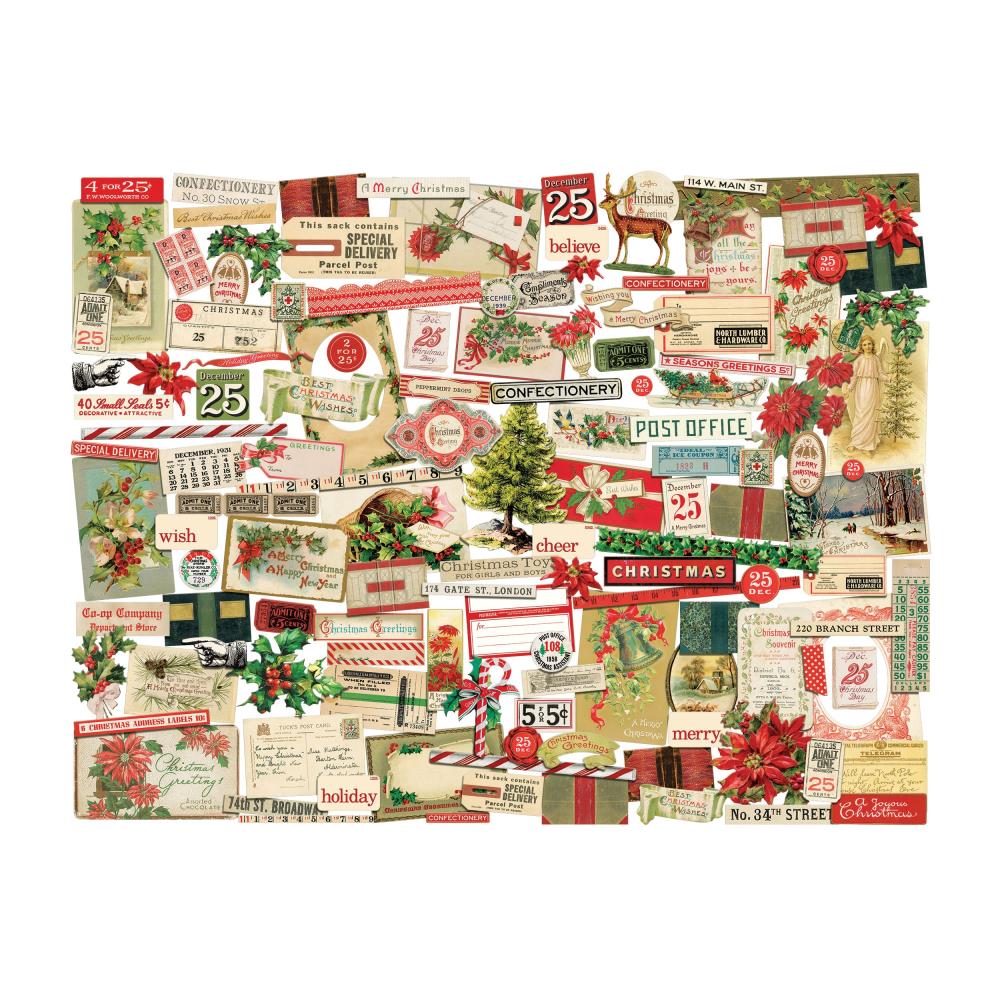 Christmas Ephemera Pack by Tim Holtz - NTS