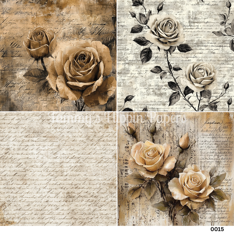 TFP Quad 0015 - Letters & Roses