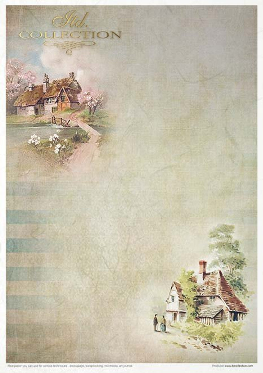 Spring Impressions Paper Pack (11 Papers) - Decoupage Queen