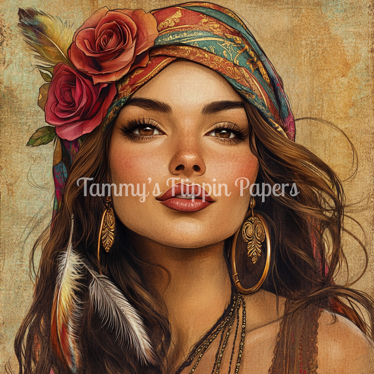 Gypsy Soul Tissue Paper - Flippin Furniture