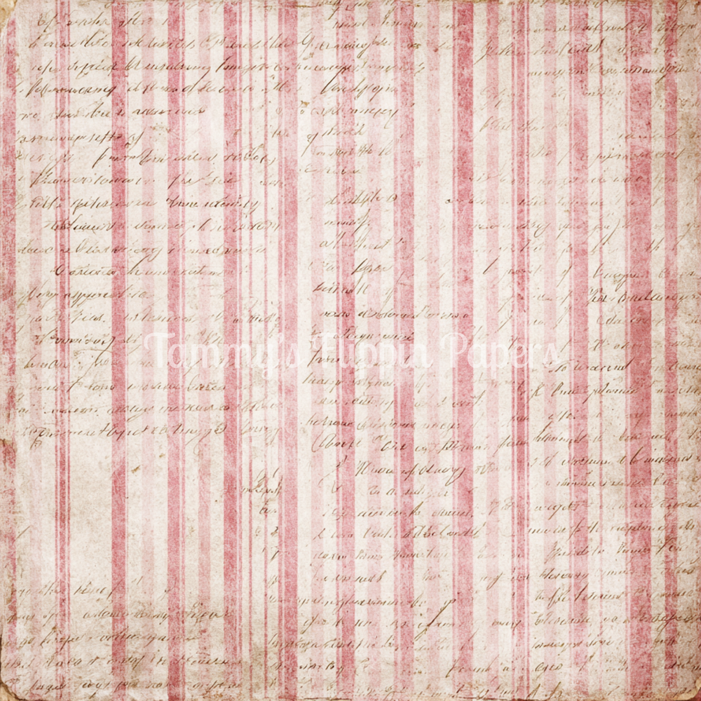 Pink Candy Cane Stripes Tissue Paper - Flippin Furniture
