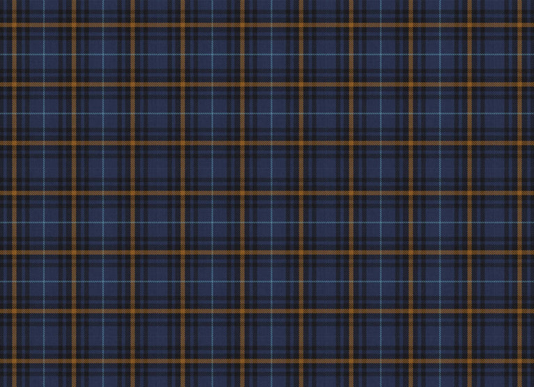 Blue Tartan - Roycycled Decoupage Paper