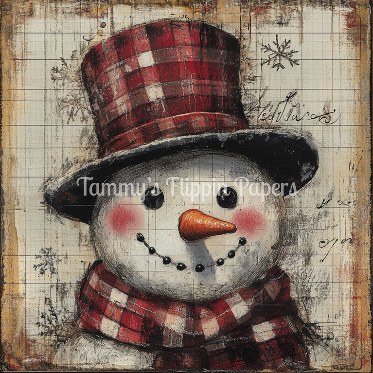 Red Hat Frosty Tissue Paper - Flippin Furniture