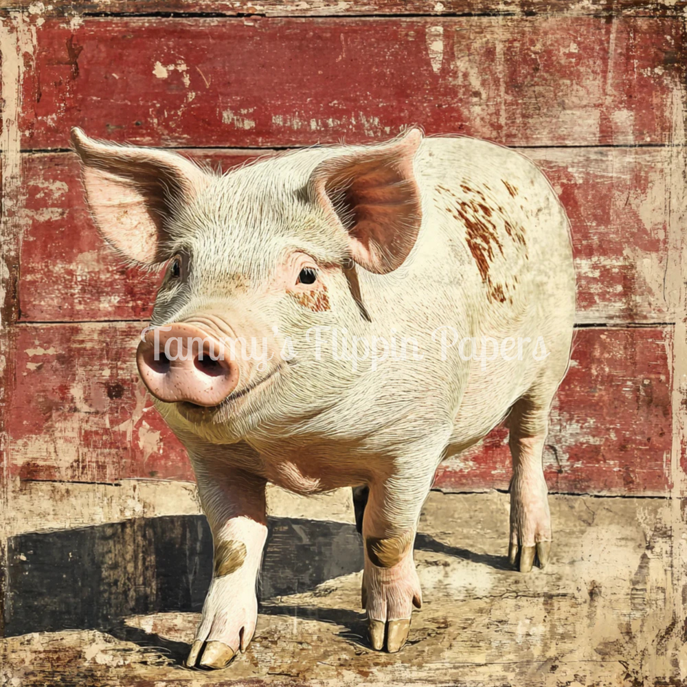 (45GSM) Barnyard Buddy Tissue Paper - Flippin Furniture