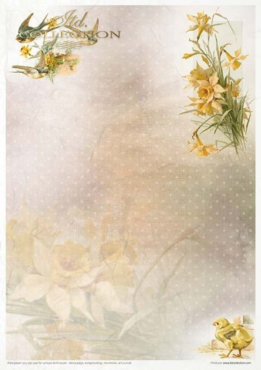 Spring Impressions Paper Pack (11 Papers) - Decoupage Queen