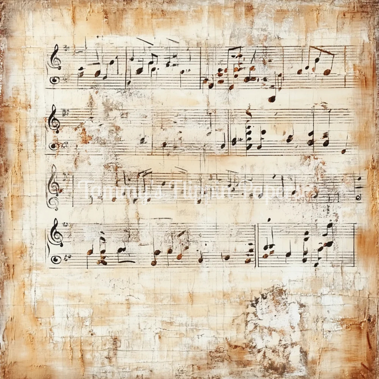 Rustic Melodies Tissue Paper - Flippin Furniture