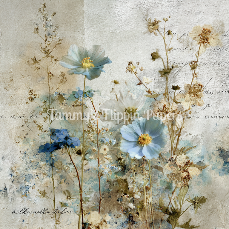 Saltwater Petals Tissue Paper - Flippin Furniture