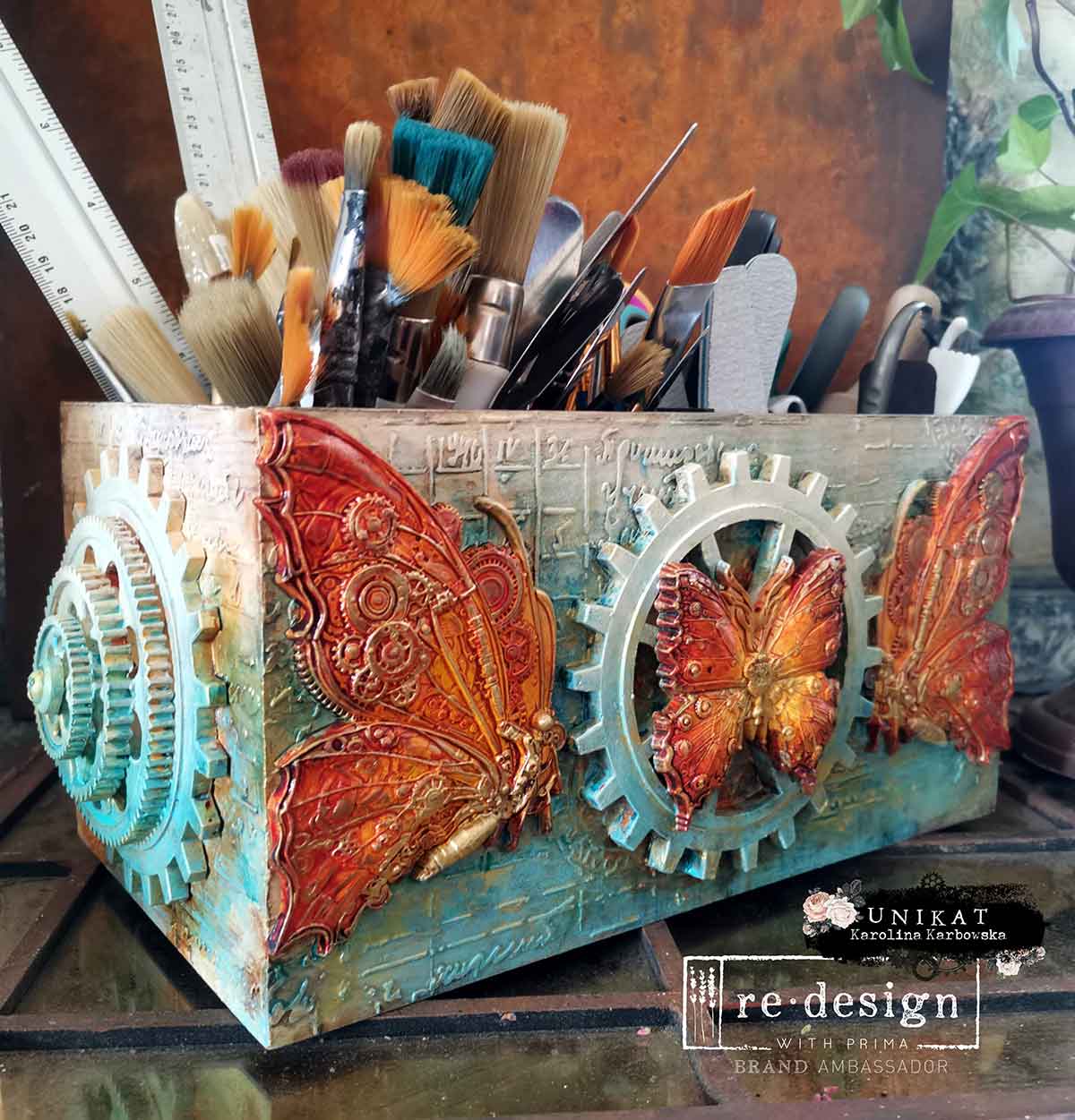 Steamflight Symphony Decor Mould - ReDesign with Prima