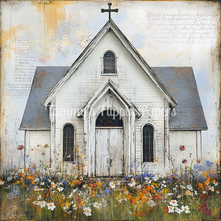 Wildflower Chapel Tissue Paper - Flippin Furniture