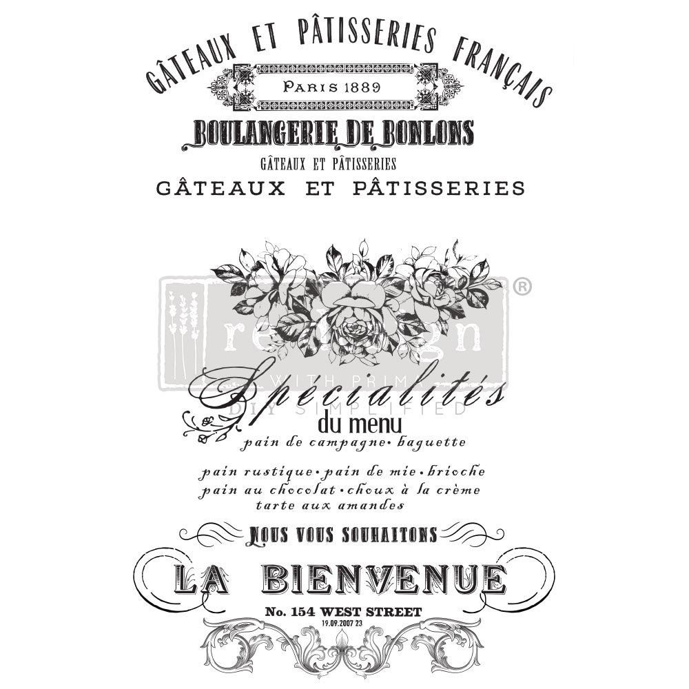 French Specialties Decor Transfer - ReDesign with Prima