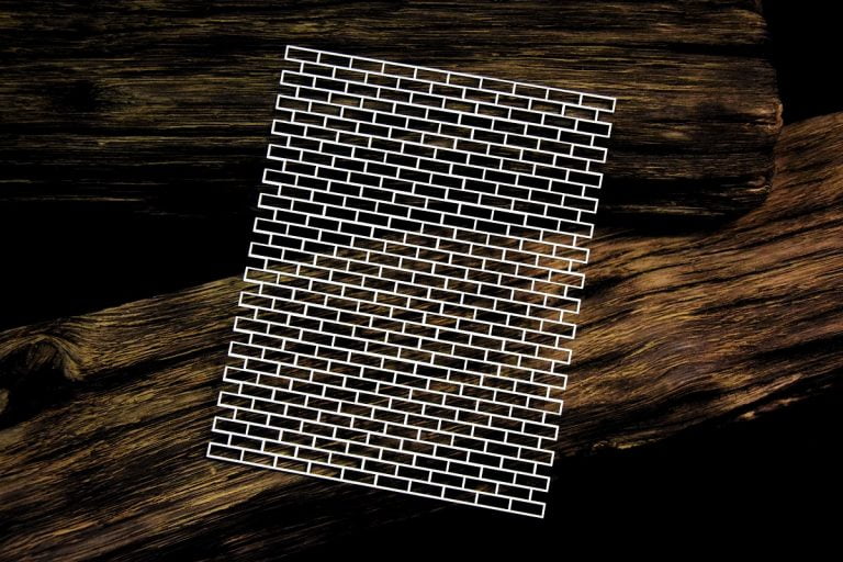 Chipboard Brick Wall Background #2 - Snipart