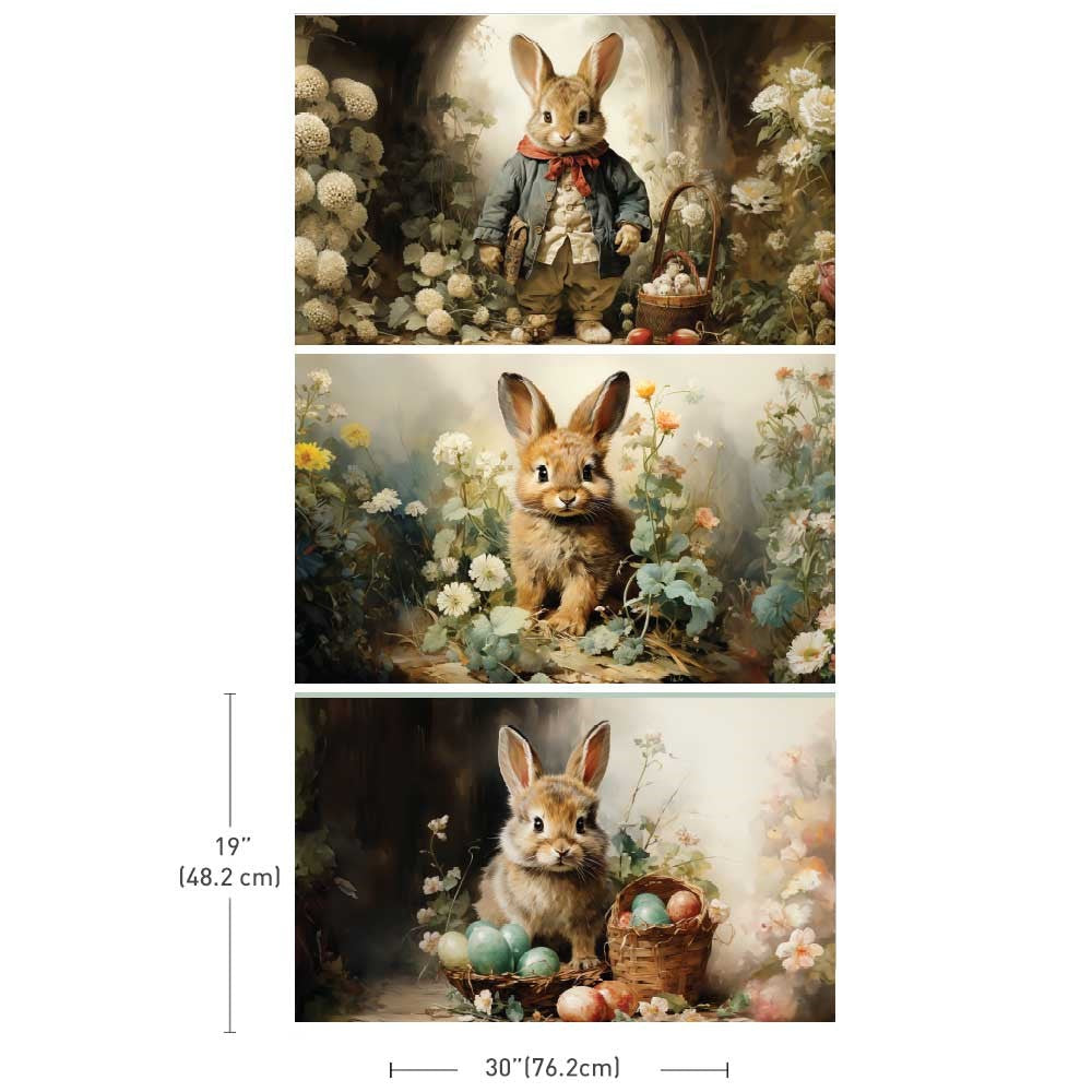 Dreamy Bunnies Decor Tissue Paper Pack - ReDesign with Prima