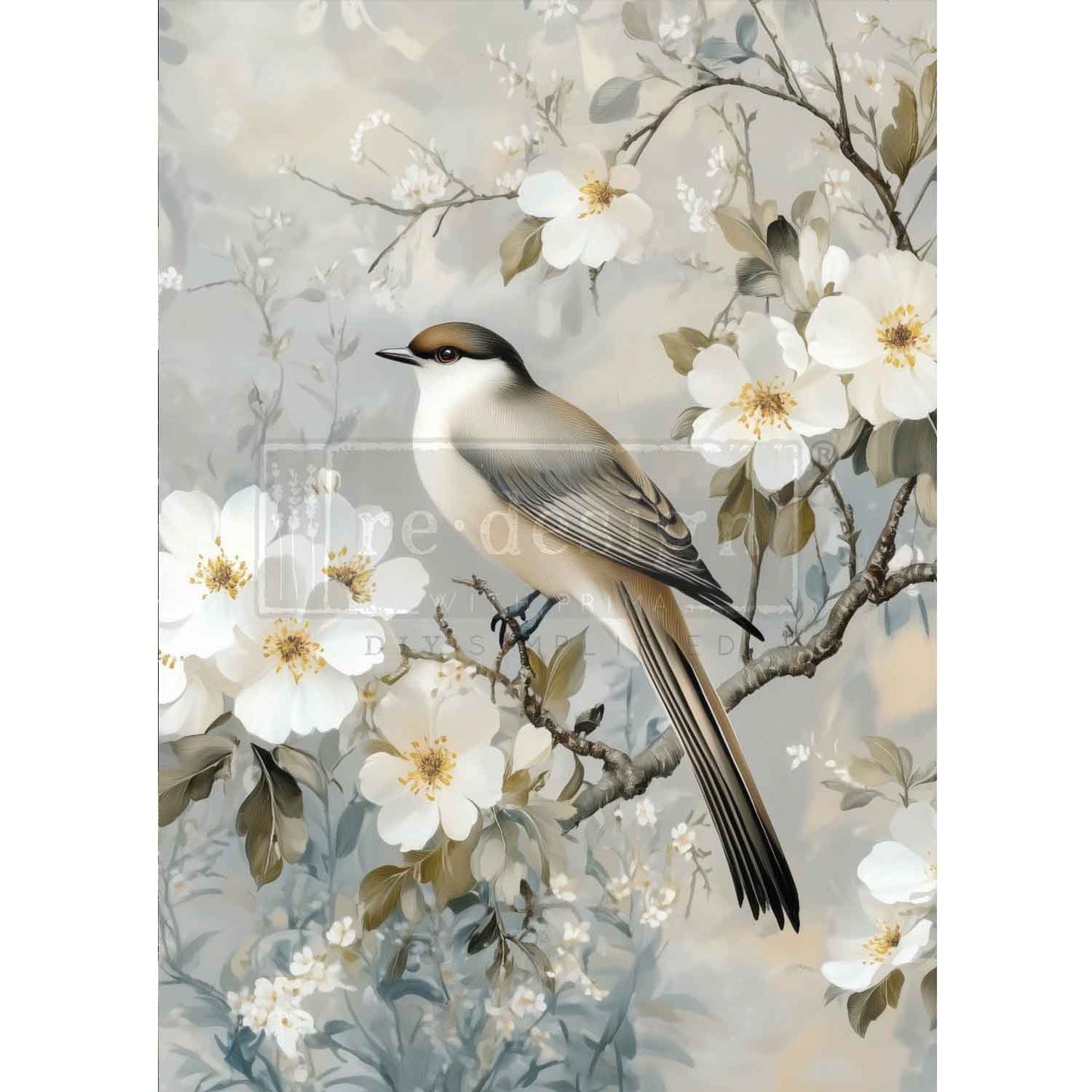 Gentle Watcher A1 Decoupage Fiber - ReDesign with Prima