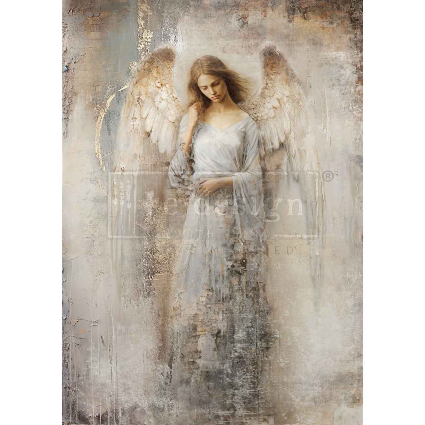 Divine Messenger A1 Decoupage Fiber - ReDesign with Prima