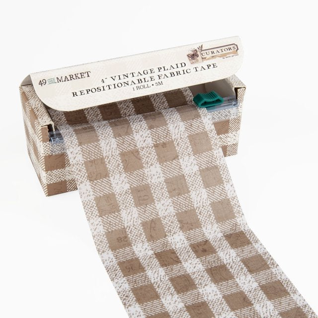 Vintage Plaid 4 Fabric Tape - NTS – Flippin Furniture Shop
