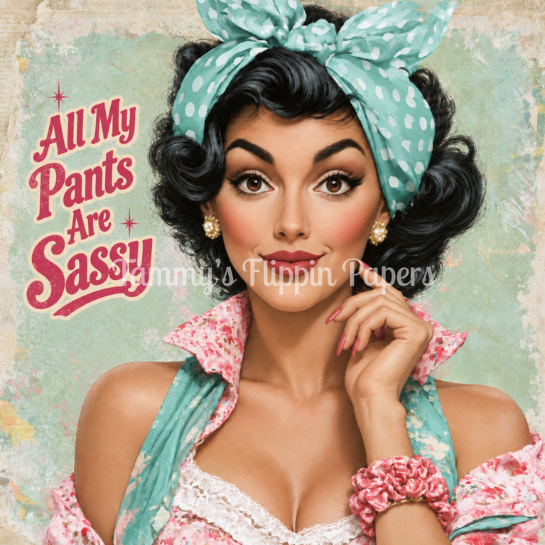 Sassy Pants Society Tissue Paper - Flippin Furniture