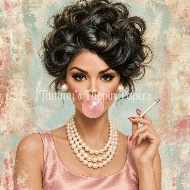 Bubblegum & Bad Habits Tissue Paper - Flippin Furniture