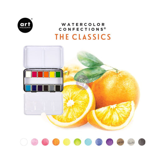 SF - Redesign With Prima Watercolor Confections: The Classics Pan Set