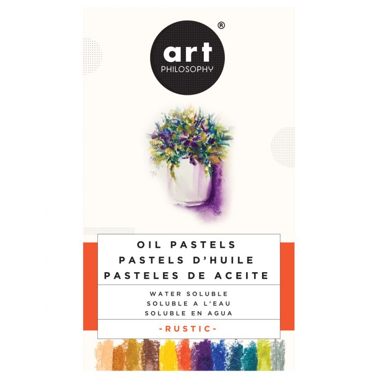Watersoluble Oil Pastels, Rustic - Prima Marketing