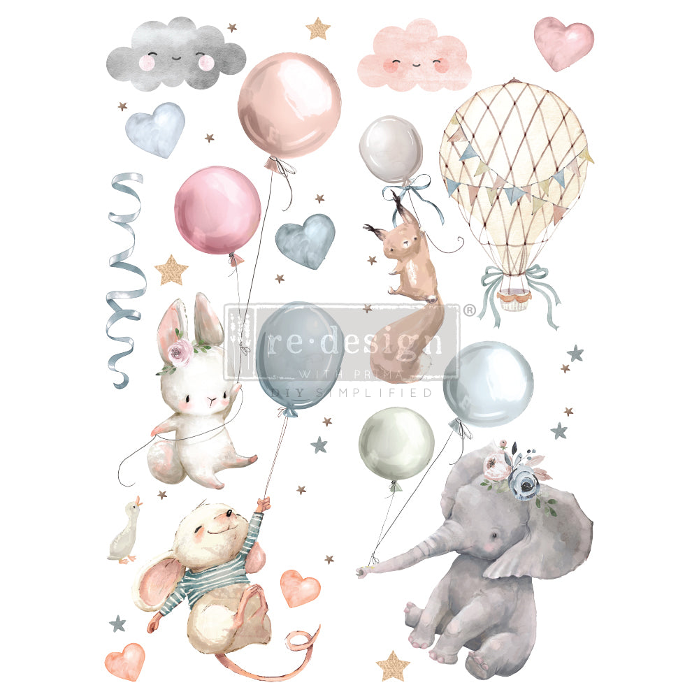 Sweet Dreams Decor Transfer - ReDesign with Prima