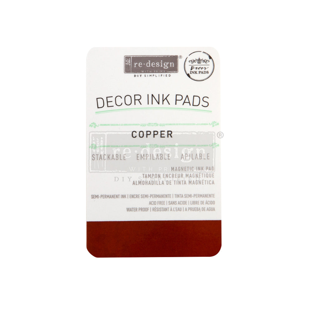 Magnetic Decor Ink Pad - Copper - ReDesign with Prima/Prima Marketing
