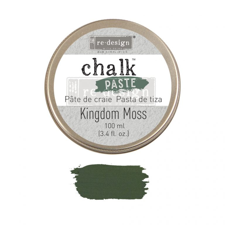Kingdom Moss Chalk Paste - ReDesign with Prima