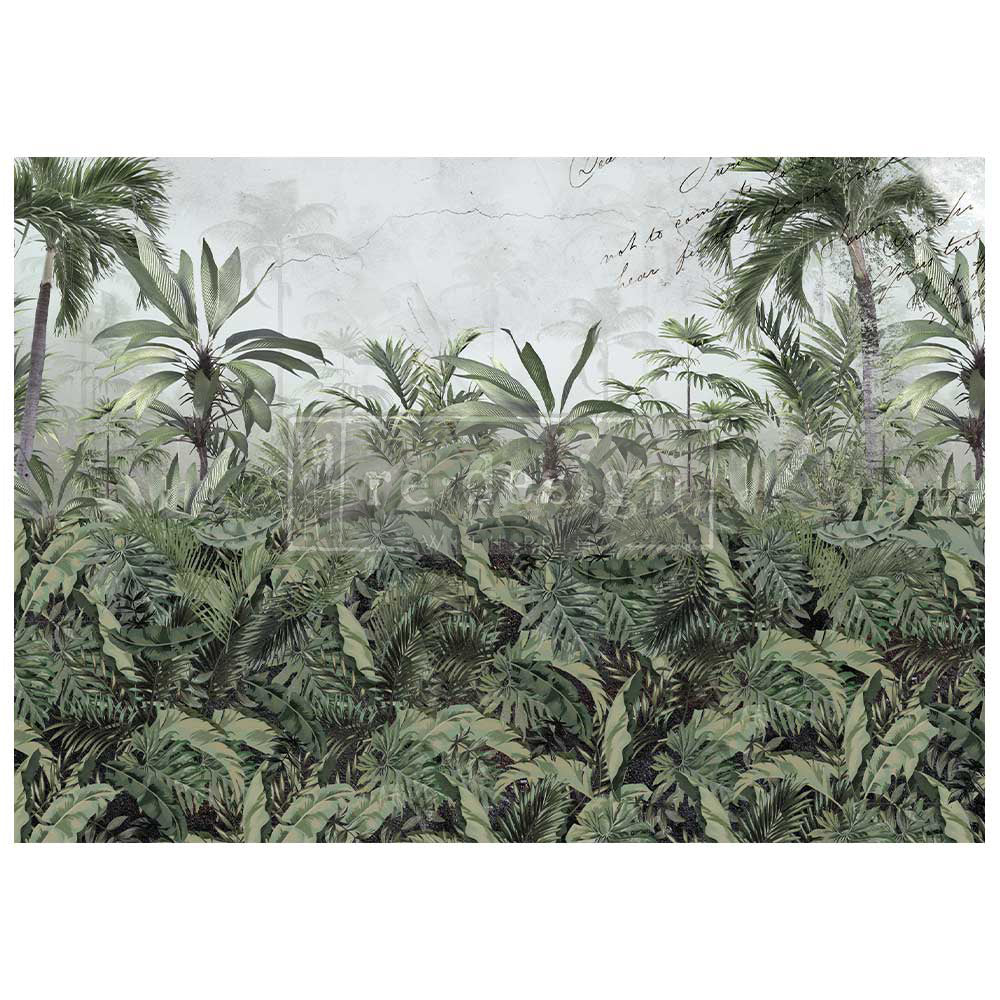 Somewhere Tropical - A1 Decoupage Fiber Paper - ReDesign with Prima