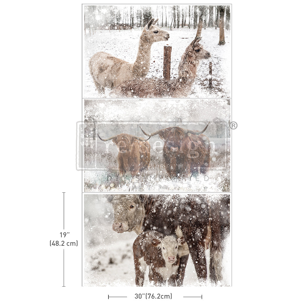 Rustic Retreat Decoupage Decor Tissue Paper Pack - ReDesign with Prima