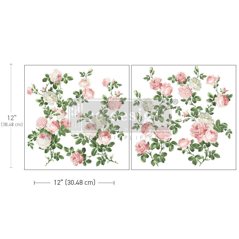 Salon De Diane Maxi Transfer, 12" x 12" - ReDesign with Prima