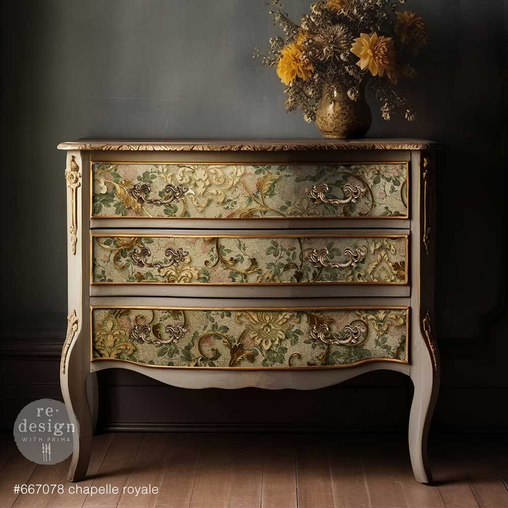 Chapelle Royale Decoupage Decor Tissue Paper - ReDesign with Prima
