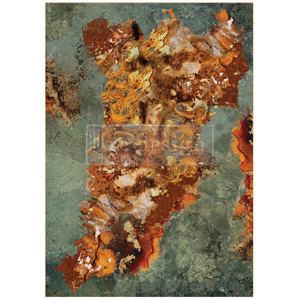 Marble Mirage A1 Decoupage Fiber Paper - ReDesign with Prima