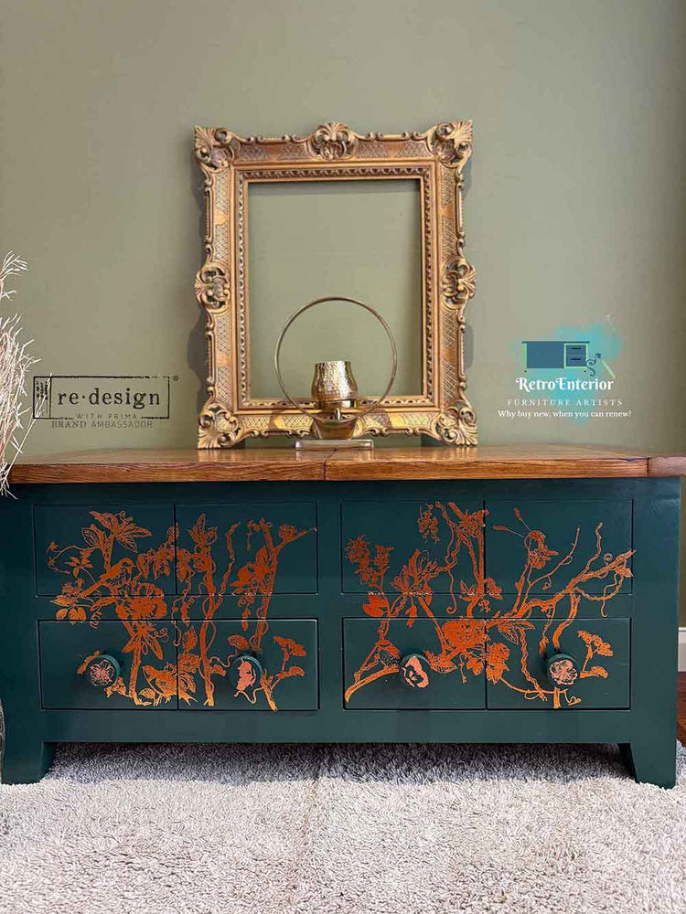 Bird Watching Transfer by Kacha (Copper Foil) - ReDesign with Prima