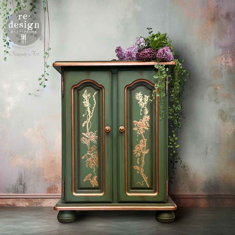 Bird Watching by Kacha (Copper Foil) - ReDesign with Prima