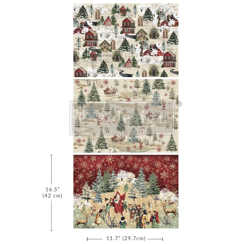 Whimsical Woodland A3 Decoupage Fiber Pack - ReDesign with Prima