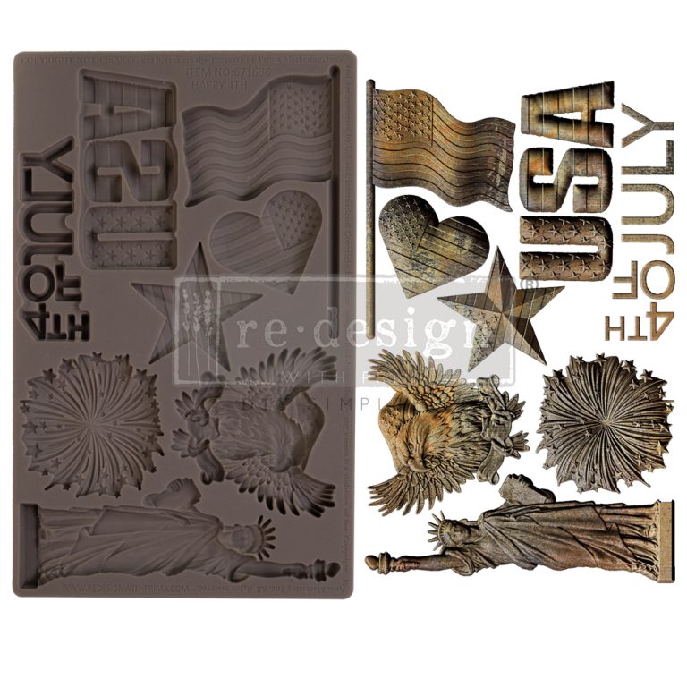 Happy 4th Mould - ReDesign with Prima