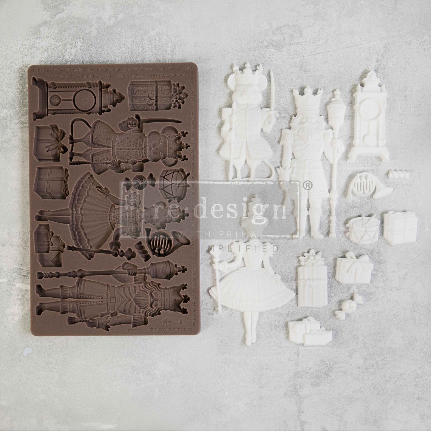 Nutcracker Party Mould - ReDesign with Prima