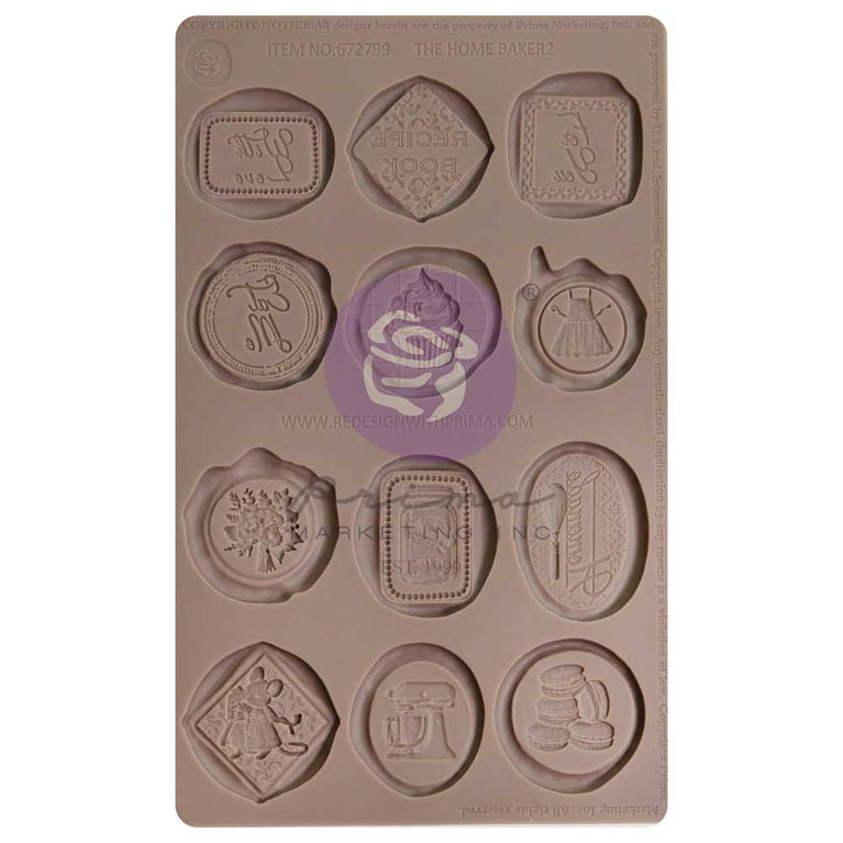 Home Baker Sweet Seal Decor Mould - ReDesign with Prima/Prima Marketing