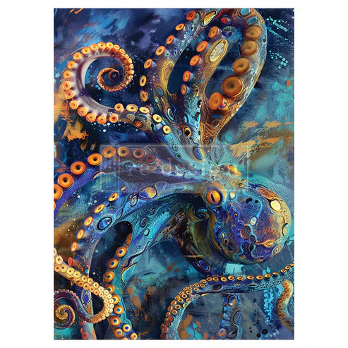 Arms of the Abyss A1 Decoupage Fiber - ReDesign with Prima