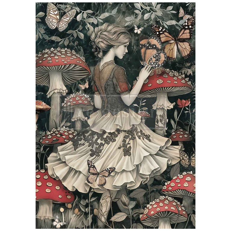 Enigmatic Realm A1 Decoupage Fiber Paper - ReDesign with Prima